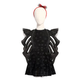 Eight Legged Spider Kids Girls Cosplay Dress Halloween Carnival Costume